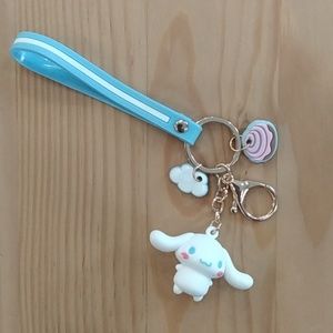 Cinnamoroll Figurine Keychain Bag Clip